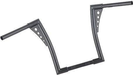 Brilluxa 14 Zoll Rise Ape Hanger Lenker Universal Edelstahl Ape Custom Hangers Lenker Road King Lenker für FLST FXST XL Vintage Motorrad
