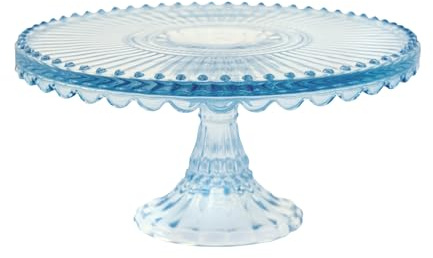 GreenGate Alice Tortenplatte Pale Blue medium 20cm