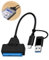 Adaptateur usb sata,Câble USB 3.0 vers SATA 5Gbps Adaptateur Disque Dur SSD/HDD 2,5 3,5 Compatible avec Windows, Mac, Linux, Convertisseur SATA III USB Type C, Cable disque dur externe