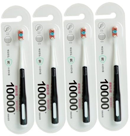 SAFIGLE 4stücke Zahnbürste Für Mundpflege Mit Borsten Geeignet Für Schwangere Und Mütter Zur Zahnfleischpflege Druckreduzierung Und Reinigung Im Zahnzwischenraum