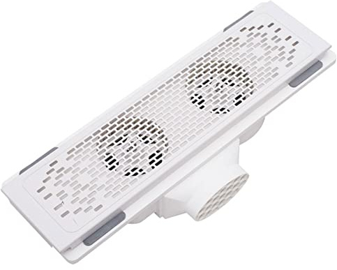 UQACHG Ventilatoren Ultradünner Doppelkern-Ventilator, Deckenventilator Aus Reinem Kupfer Mit Doppelmotor, Leistungsstarker, Starker Abluftventilator, Leiser Betrie,Intelligent Remote Control
