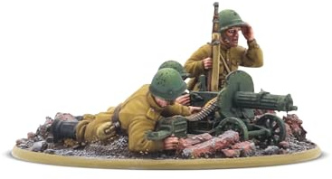 Soviet Machine Gun Team by Warlord Games