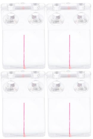 Cabilock 4pcs Plastic Baffle Plate Magnifiers for Table Saw Accessories, Dual Hole Saw Magnifier with Secure Attachment and Magnification, for Woodworking Accessories and Wood Projects