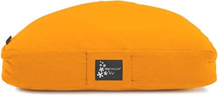 Yogistar Meditationskissen - Halbmond Orange
