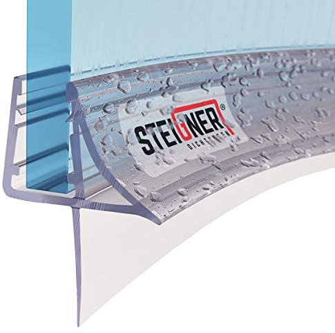 STEIGNER Junta de Ducha Curvada 110 cm UK09 Ducha Redonda, Cabina de Ducha Semicircular Junta Semicircular Para las Mamparas de 5 mm/ 6 mm/ 7 mm/ 8 mm, Junta de Repuesto Semicircular