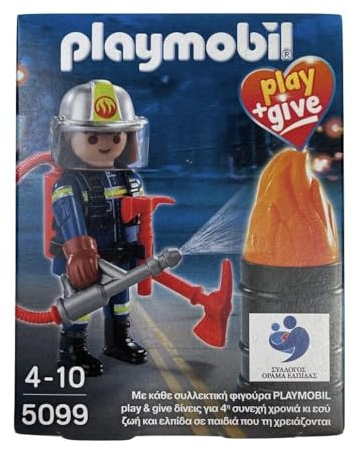 Playmobil 5099 FIREMAN * EXKLUSIVE CODE * PLAY AND GIVE 2015