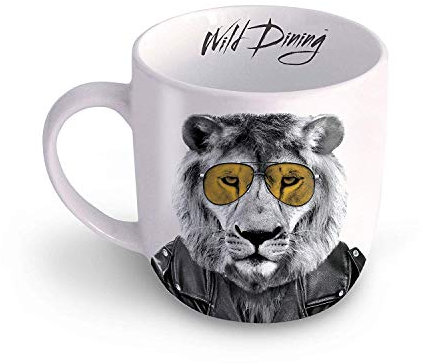 Mustard Wild Dining Kaffeebecher - Löwe