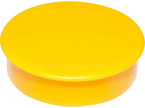 Soennecken Magnet Ø 38mm gelb Nr. 4885, 2.500g, PA= 10Stk