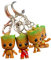 thematys Baby Groot Schlüsselanhänger – Hochwertiges Merchandise aus dem Filmklassiker, Detailgetreue Miniaturfigur I AM GROOT