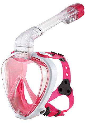 Aqua Lung Sport - Smart Snorkel Junior - Full Face Schnorchelmaske, Farbe:pink/rosa, Größe:XS/S