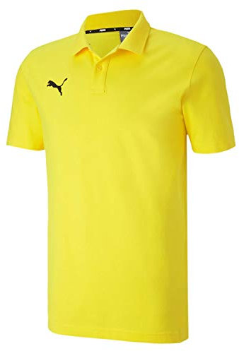 PUMA Herren teamGOAL 23 Casuals Polo Poloshirt, Cyber Yellow, S