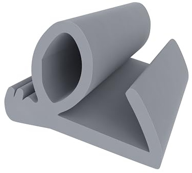 Dachfensterdichtung für Velux oder Braas Fenster - Grau - 8 m | Fensterdichtung für Velux oder Braas Fenster - Ersatzdichtung und Gummiprofil - Dichtprofil für Dachfensterrahmen