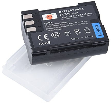 DSTE Electron BLM-1 PS-BLM1 Li-ion Battery Compatible with Olympus C-5060, C-7070, C-8080, E-1, E-3, E-30, E-520, E-300, E-330, E-500, E-510