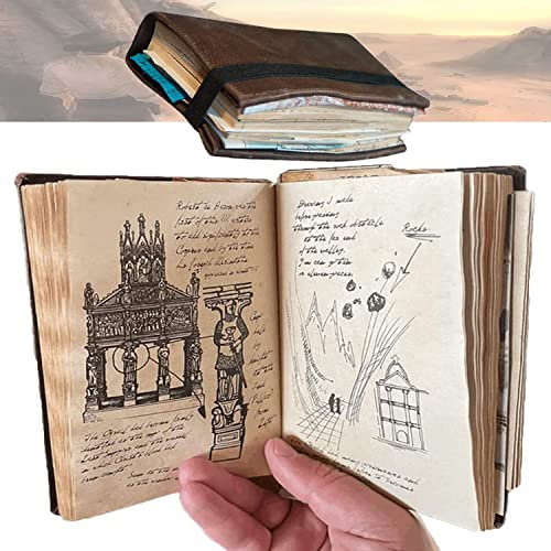 Indiana Jones Grail Diary, Indiana Jones Grail Diary, Klassische Filmrequisiten, The Grail Diary Taschenbuch, Indiana Jones und der letzte Kreuzzug für Fans zum Sammeln von Souvenirs