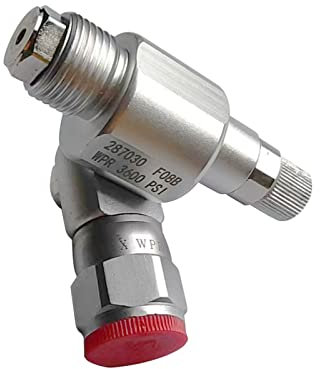 CleanShot 287030 - Válvula de cierre con punta, junta adaptadora de pulverización sin aire para pulverizador sin aire
