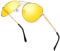 ANYLUV Pilot Night Driving Glasses for Men Polarised Sunglasses Men Women Night Vision Glasses Anti Glare UV Protection