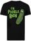 Cotton Soul Rick and Morty I'm Pickle Rick Herren-T-Shirt, Schwarz, Black, XL