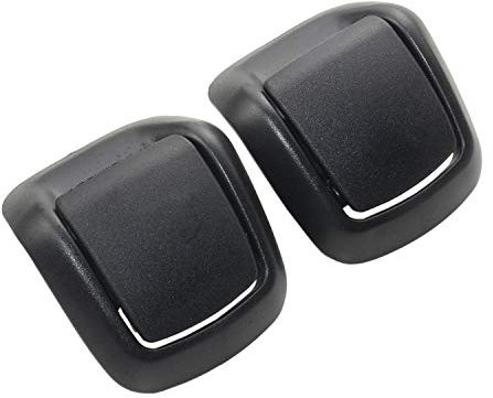 Huiruhy Coppia di manopole per sedile ribaltabile, leva di sblocco sinistra + destra, compatibile con Fo-rd Fie-sta MK6 3 porte 2001-2008 1417520 1417521