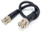 DRUT 15cm BNC to BNC Cable Lead, Coaxial RG59/RG59U 75ohm for CCTV Video Camera, Male to Male Plugs 0.5ft