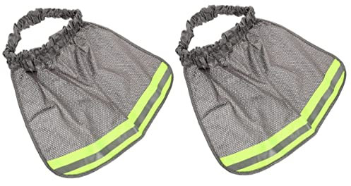 DOITOOL 2 Stücke Arbeiter Hut Herren Zubehör BAU Hut Abdeckung Verlängern Sonnenblende Breit Angeln Kappe Sczhelm Zubehör Für Männer Für Männer Sczhelm Sonnenblende