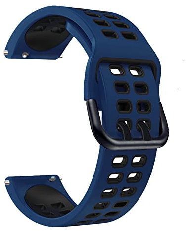 ONECM Bracelet en silicone respirant pour montre connectée Samsung Galaxy Watch 3 45 mm 46 mm, For Huawei GT2 Pro, Agate