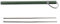 Titanium Portable Chopsticks with Case - Stainless Steel, 8 Inch, Outdoor Utensils for School, Camping, Travel & Bento Box