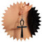 Inilbran Boho Ankh Kreuz Ohrringe Vintage Amulett Kreuz Ohrringe Schwarz Ägyptisch Ankh Kreuz Ohrringe Minimalistisch Ankh Kreuz Religiös Ohrringe Schmuck Für Frauen Und Mädchen