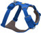 Ruffwear Front Range Hundegeschirr, reflektierendes Y-Geschirr, verstellbares, bequem gepolstertes Alltagsgeschirr für Spaziergänge und Hunderennen, 2 Leinenbefestigungen und V-Ring, Blue Pool M