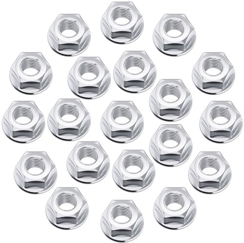 HINZIC 20Pcs Chain Saw Bar Nuts, Sprocket Cover Fits for Craftsman, Husqvarna, Poulan Pro, Poulan 531300382 530015917 503220001 Replace Parts Number #0000 955 0804