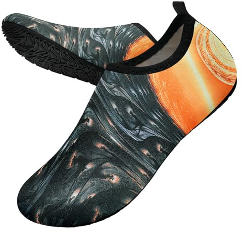 WateLves Badeschuhe Herren Damen Wasserschuhe Strandschuhe Schwimmschuhe Aquaschuhe Schnell Trocknend Barfußschuhe Breathable Surfschuhe Unisex Beach Pool Yoga(Jupiter 42/43)