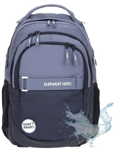 Elephant Schulrucksack HERO SIGNATURE Rucksack (CB Schwarz Anthrazit 13047)
