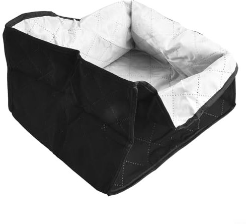 Sileduove Toaster Cover, Bread Machine Dust Cover for Most Standard 2 and 4 Slice Toasters, Bakeware for PROTECTION, Protective Cover (Black L)