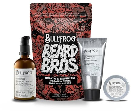 Bullfrog Beard Bros Kit: Hydrate & Definieren