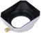 40.5mm Camera Lens Hood, Universal Aluminum Alloy Retro Square Matte Lens Hood Shade, Photography Accessory for 25mm Or Focal Length