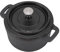 Forno olandese, doppio stile tradizionale, manico ergonomico spesso, pentola isolante in ghisa con coperchio per cottura a induzione, brunitura (diametro 20 cm)