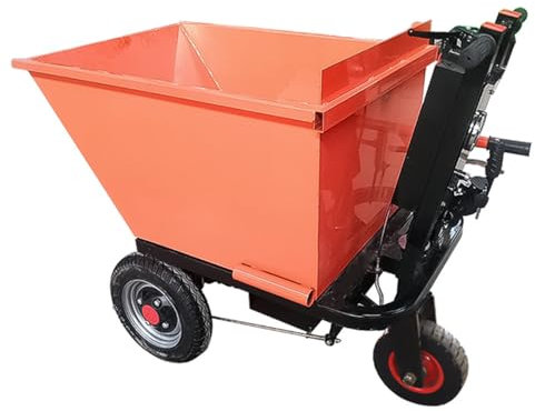 Xuyliy Heavy-Duty Electric Wheelbarrow, 800W High-Power Electric Trolley, 48V20A Large-Capacity Electric Trolley, Suitable for Construction Sites And Farms,A