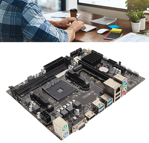 Sustvita Placa Base ATX A520 M, Placa Base de Escritorio DDR4 DDR4, admite Ryzen 3rd y 4th Gen, PCIe X1, Versiones de expansión versátiles
