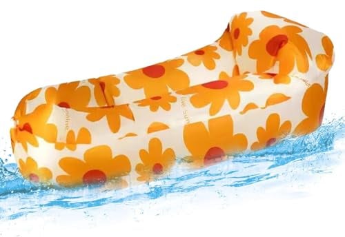 Generisch Aufblasbares Sofa,Luftsofa-Stuhl, aufblasbarer Luft-Liegestuhl | Praktische, wasserdichte, luftgefüllte, aufblasbare Liege für Camping, Pool, Park, Bootfahren