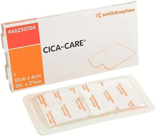 Medicazione Morbida Autoadesiva in Silicone, per Cicatrici, 6x12cm, 1 Cerotto