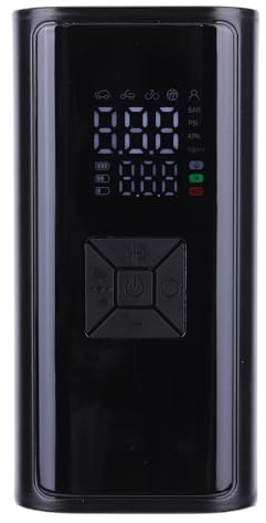 Air Mattress Pump Digital Display Air Compressor with LED Light for Ball
