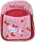 TE-Trend Hello Kitty Rucksack Kinder Rucksack Vorfach Fahrradtasche rot