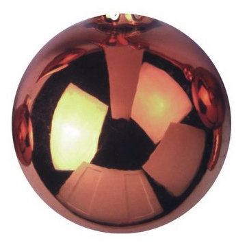 Unbekannt Dekokugel 3,5cm, Kupfer, glänzend (48Stk)