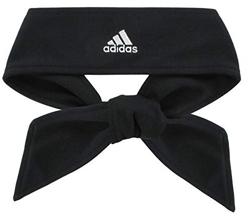 adidas Tennis Tie II Haarband, Schwarz/Weiß, Einheitsgröße