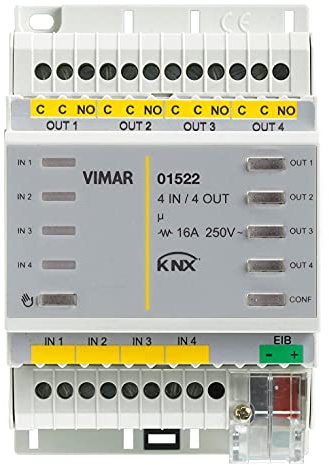 VIMAR DOMOTICA KNX – Téléphones 4 entrées/4salidas KNX