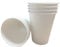 8oz Single Wall White Paper Cups - Great for Tea, Coffee, Cappuccino, Hot Drinks - Eco-Friendly Drinkware 100% Biodegradable Compostable Recyclable - 500 Pack