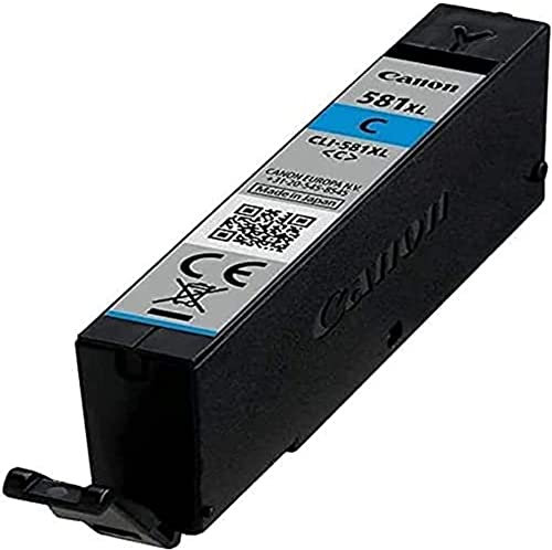 Canon Originaltinte CLI-581XL C, Größe XL, Cyan, Recyclebare Verpackung