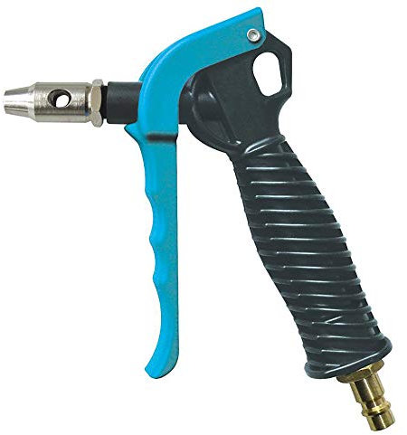 ewo Blaspistole multiblow, Kunststoff (POM), High flow Sicherheitsdüse: Lochgröße: Ø 6,9 mm, Stahl, vernickelt, Druckluftanschluss: Kupplungsstecker DN 7,2, Messing
