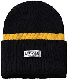 PG Wear Troublemaker Beanie Wintermütze (One Size, schwarz/gelb)