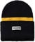 PG Wear Troublemaker Beanie Wintermütze (One Size, schwarz/gelb)