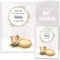 OLGS U-Heft Hüllen 3-teilig Set | Baby Tiere | Hochwertige Hüllen für Kinder Untersuchungsheft & Impfpass | Geschenkidee personalisierbar mit Namen, Geburtsdatum (Uhefthülle personalisiert, Fuchs)